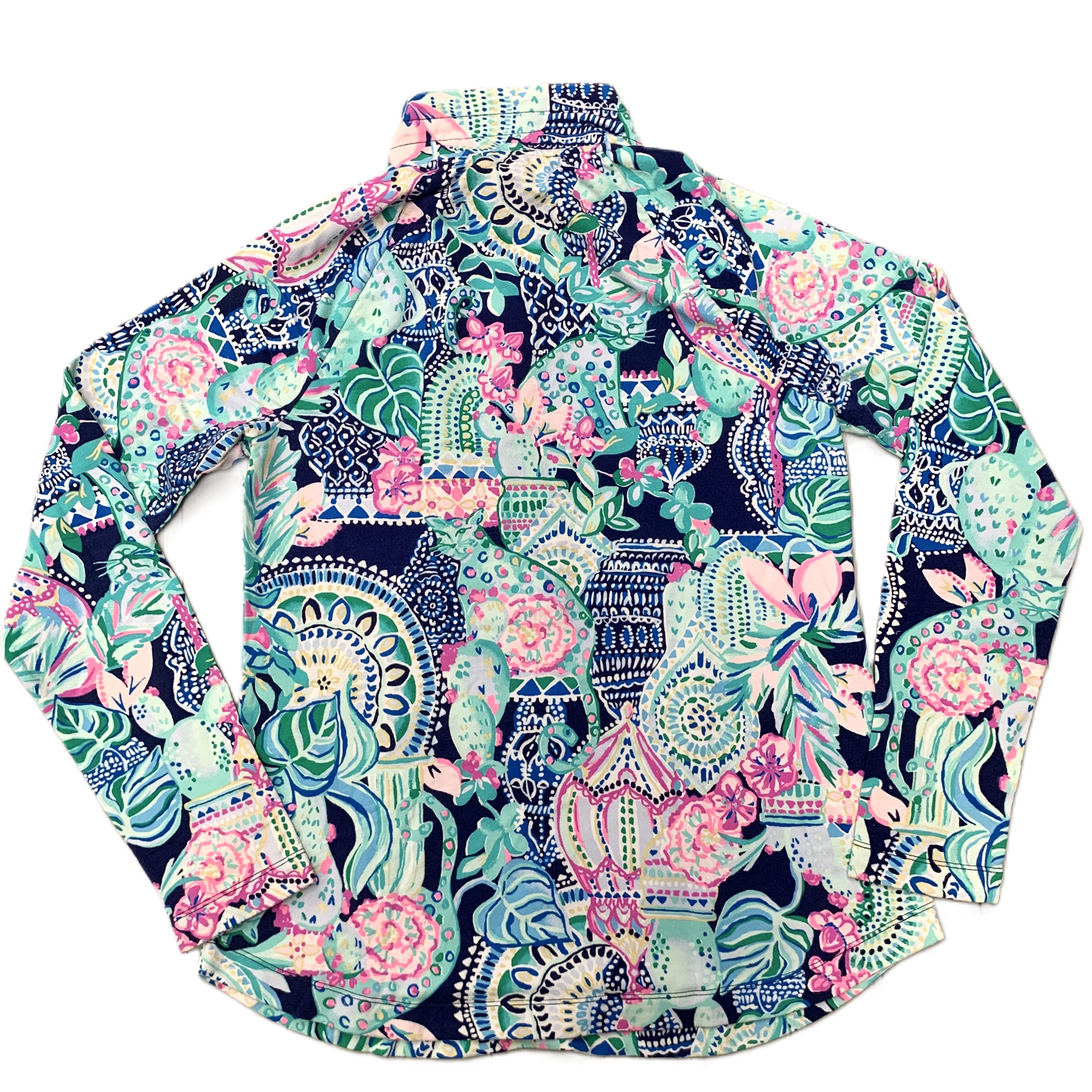 Jacket Designer By Lilly Pulitzer In Blue & Pink, Size: S