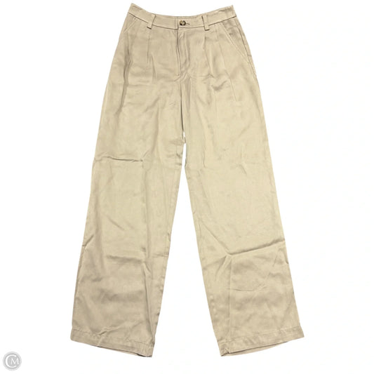 Pants Linen By Loft In Tan, Size: 0p