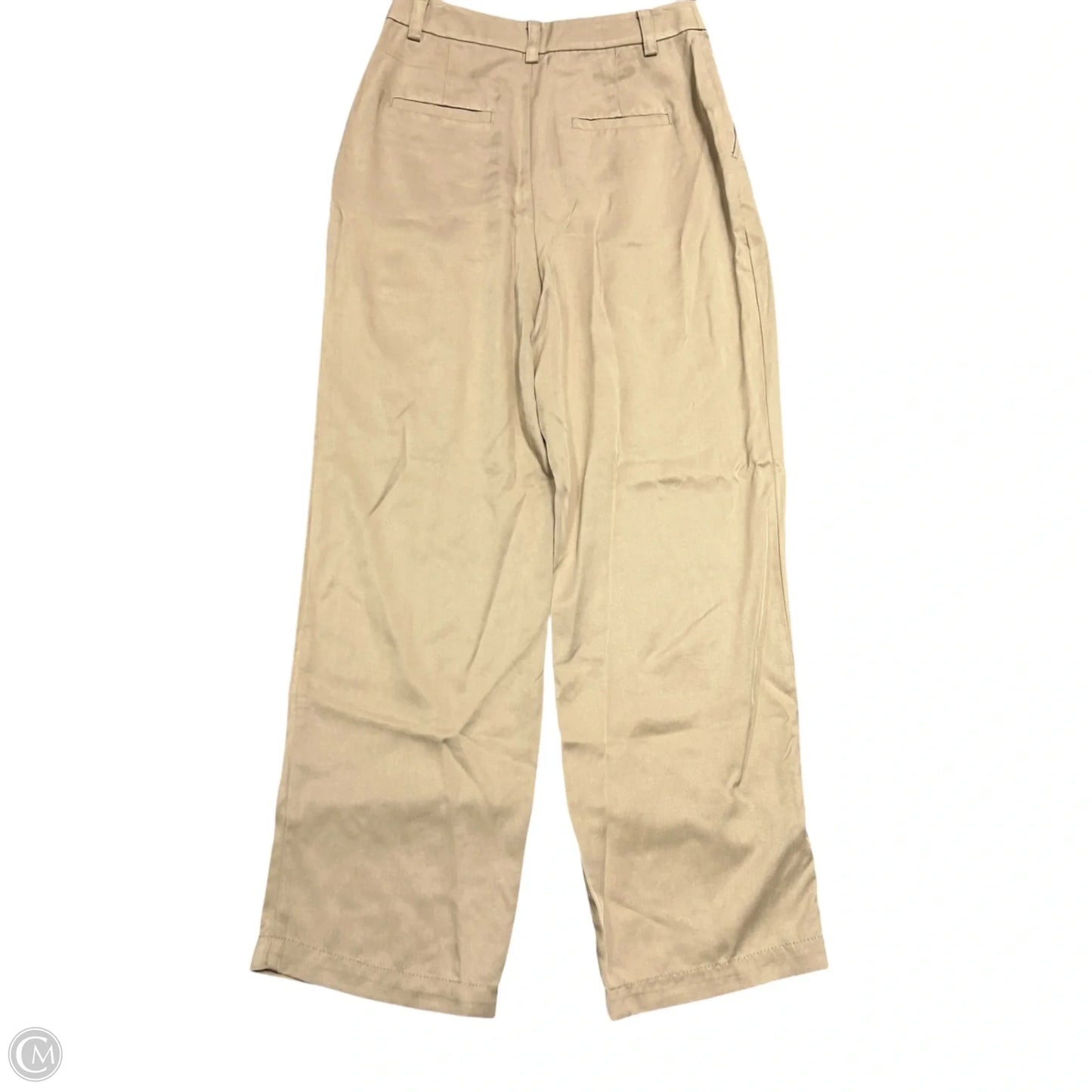 Pants Linen By Loft In Tan, Size: 0p