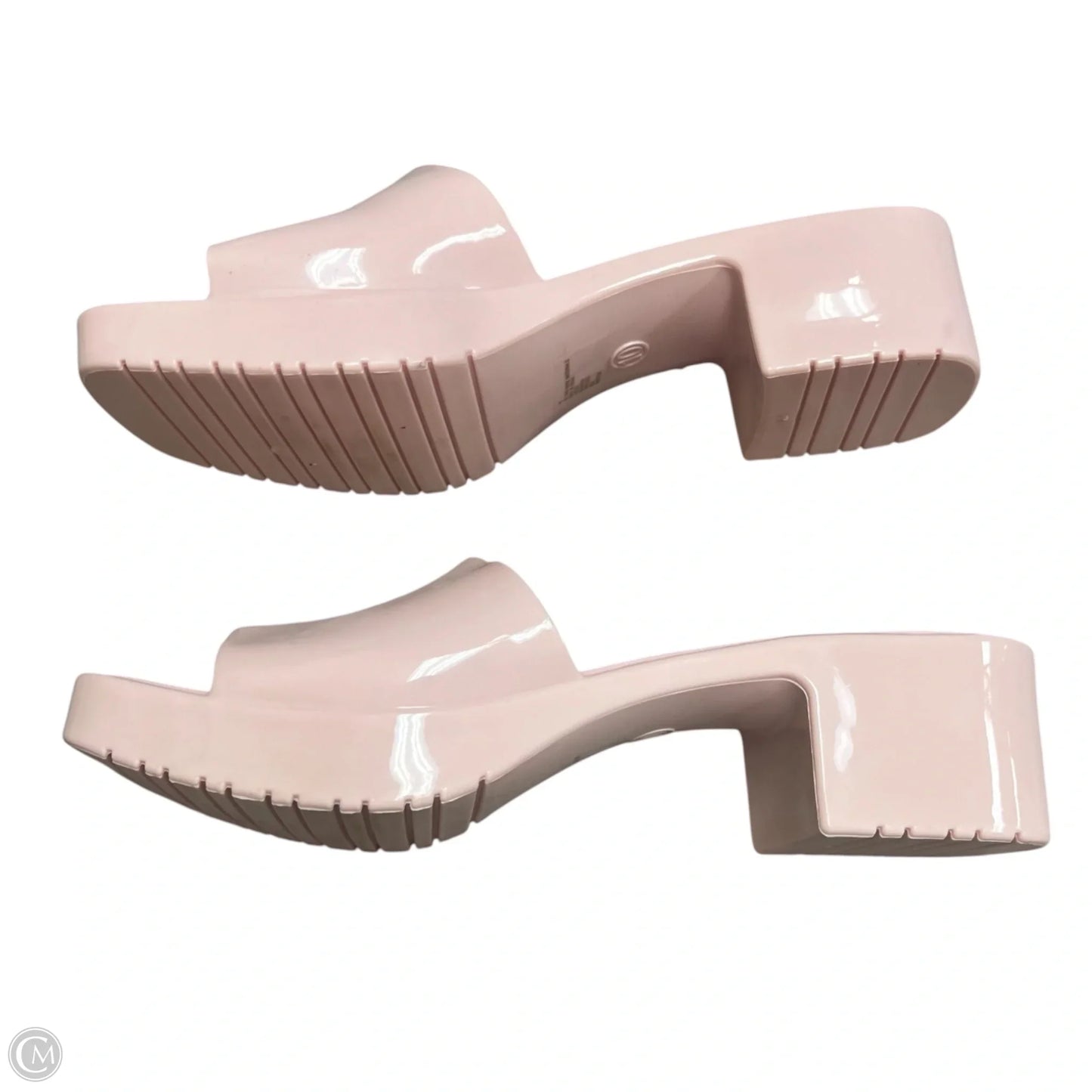 Sandals Heels Block By Wild Fable In Pink, Size: 10