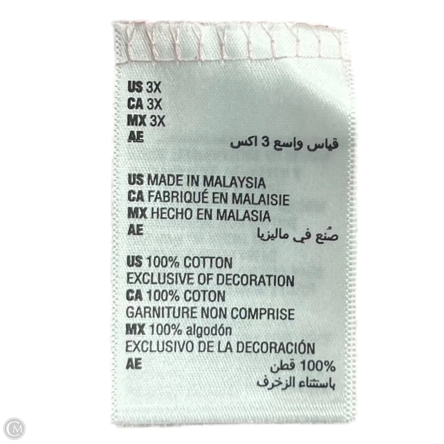 Pajamas 2pc By Charter Club In Pink, Size:  3x