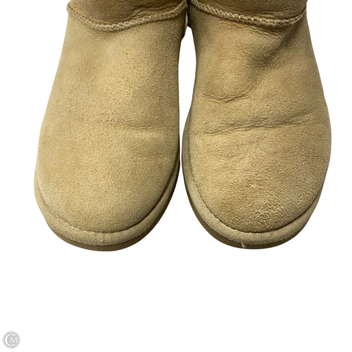 Boots Designer By Ugg In Tan, Size: 7