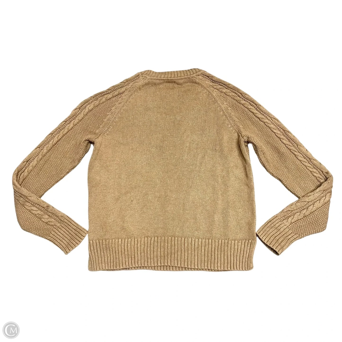 Sweater By Gap In Tan, Size: S