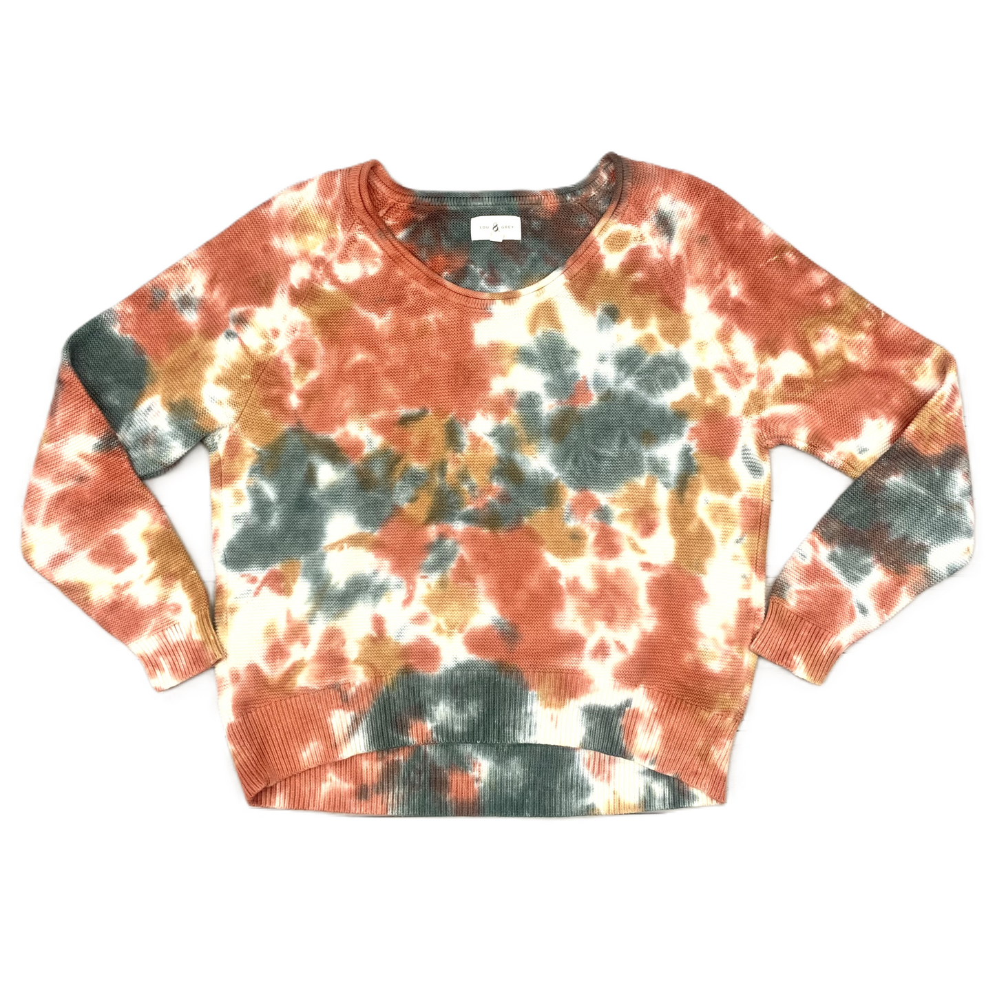 Sweater By Lou And Grey In Tie Dye Print, Size: Xs