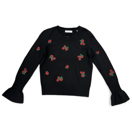 Sweater Designer By Sandro In Black & Red, Size: Xs