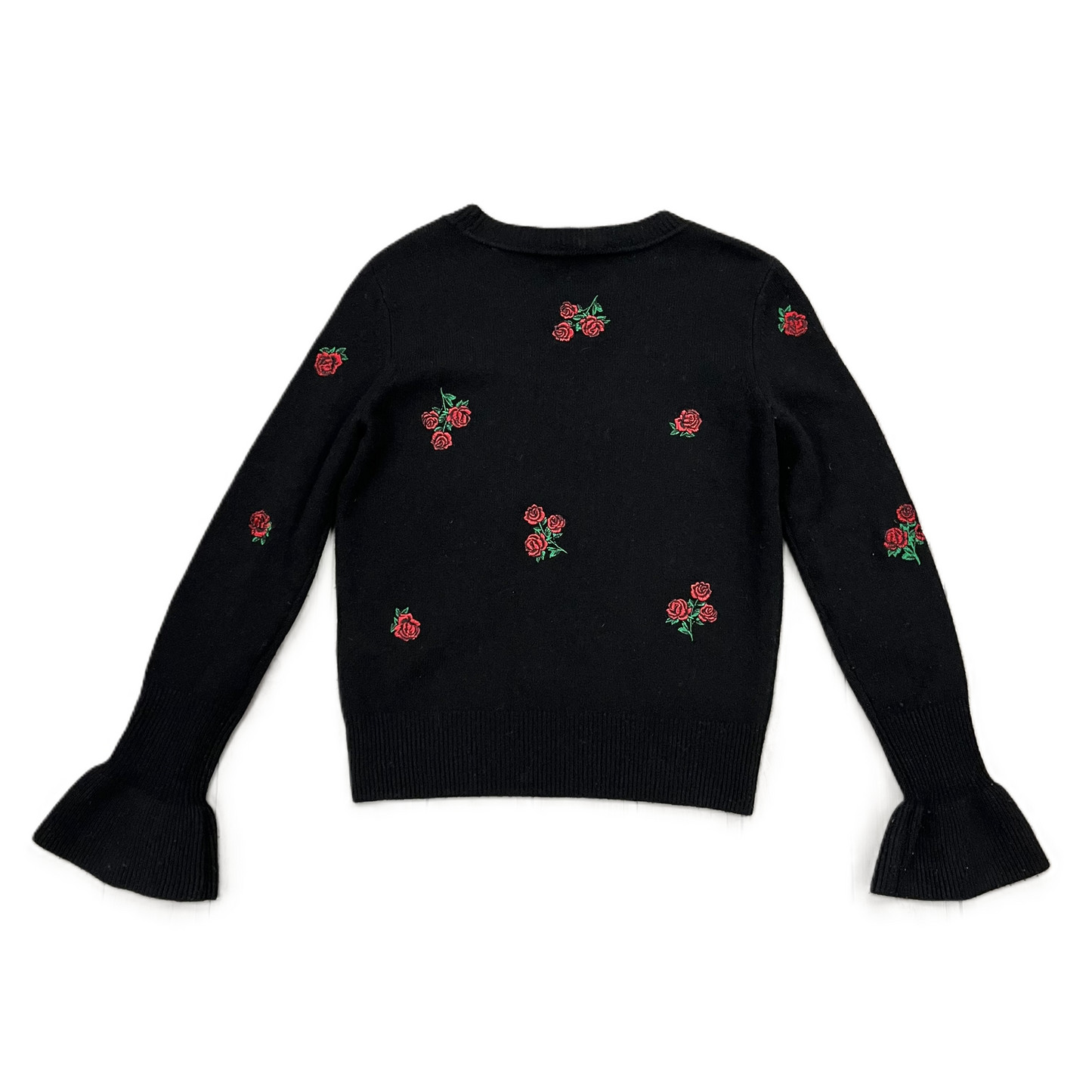 Sweater Designer By Sandro In Black & Red, Size: Xs