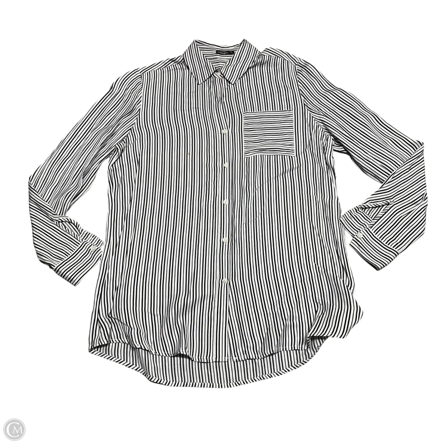 Top Long Sleeve By J Mclaughlin In White, Size: S