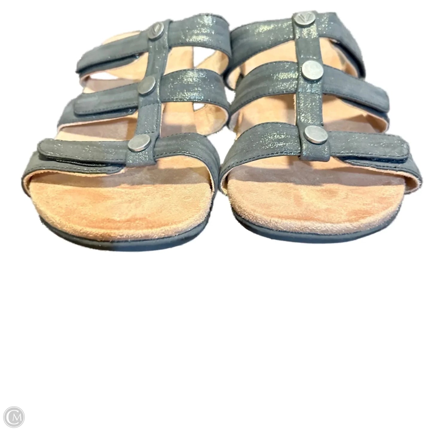 Sandals Flats By Vionic In Black, Size: 10