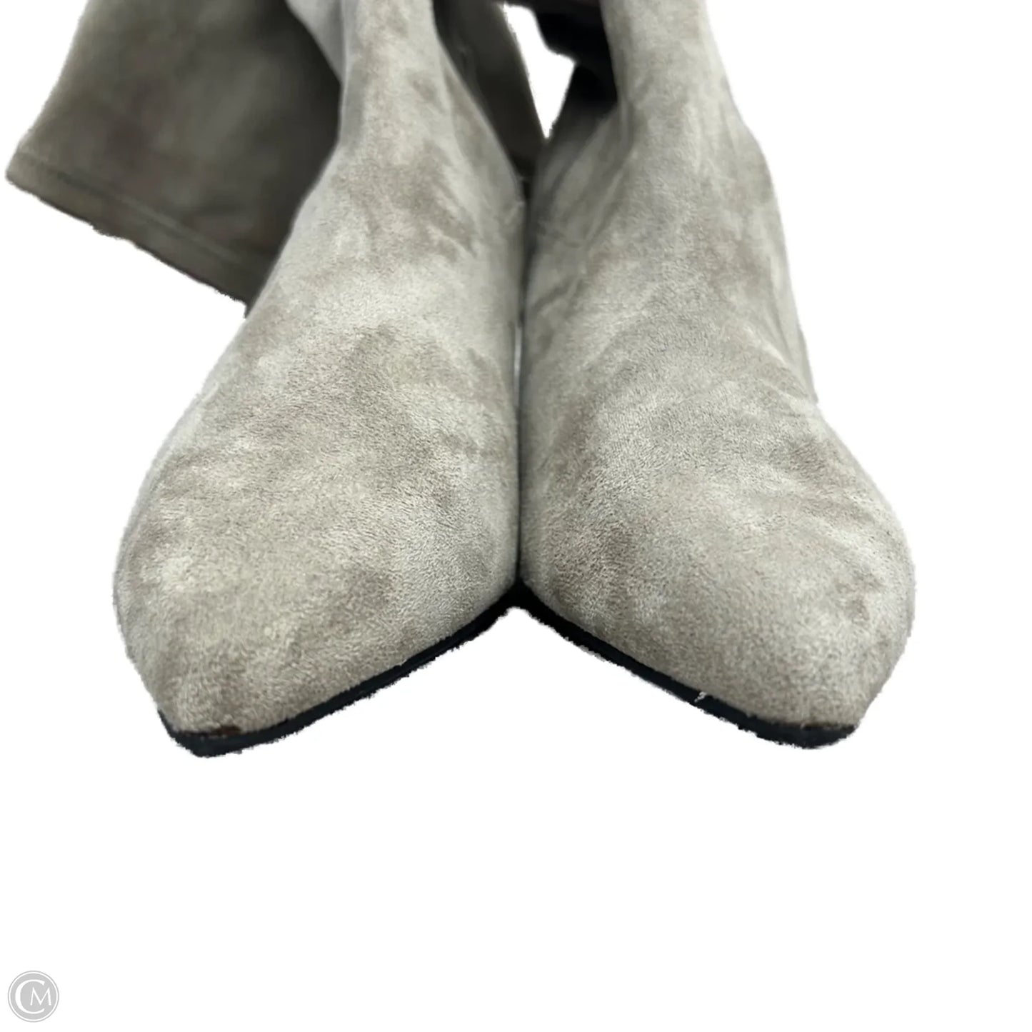 Boots Knee Heels By Kenneth Cole Reaction In Grey, Size: 8