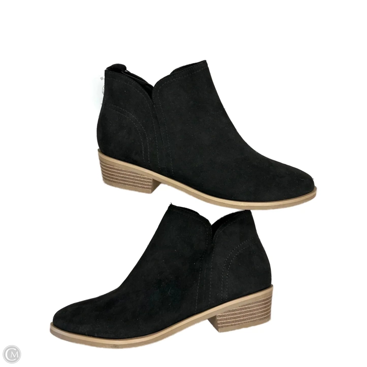 Boots Ankle Heels By Aldo In Black, Size: 10