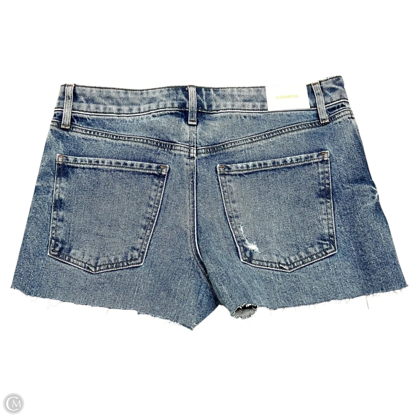 Shorts By Express In Blue Denim, Size: 4