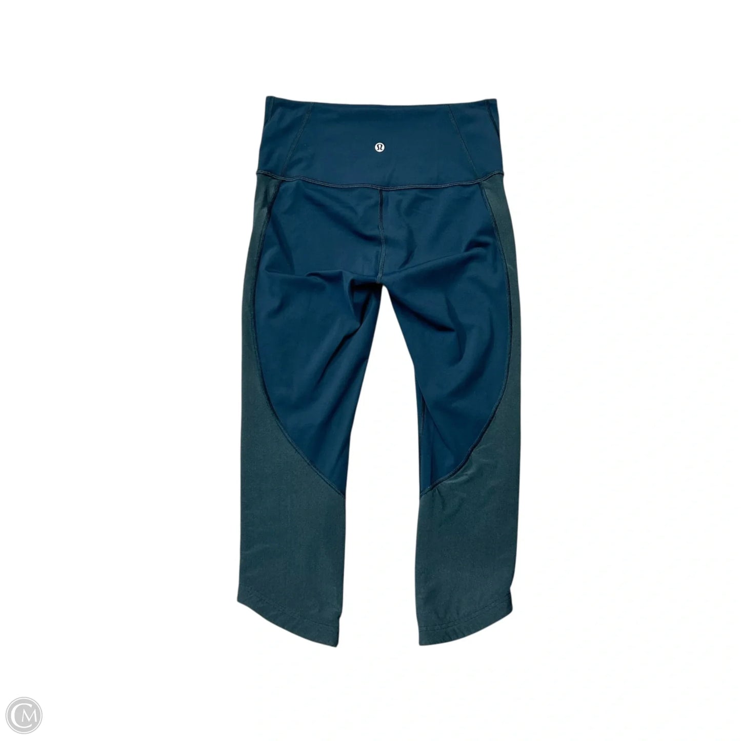 Athletic Leggings Capris By Lululemon In Teal, Size: 6