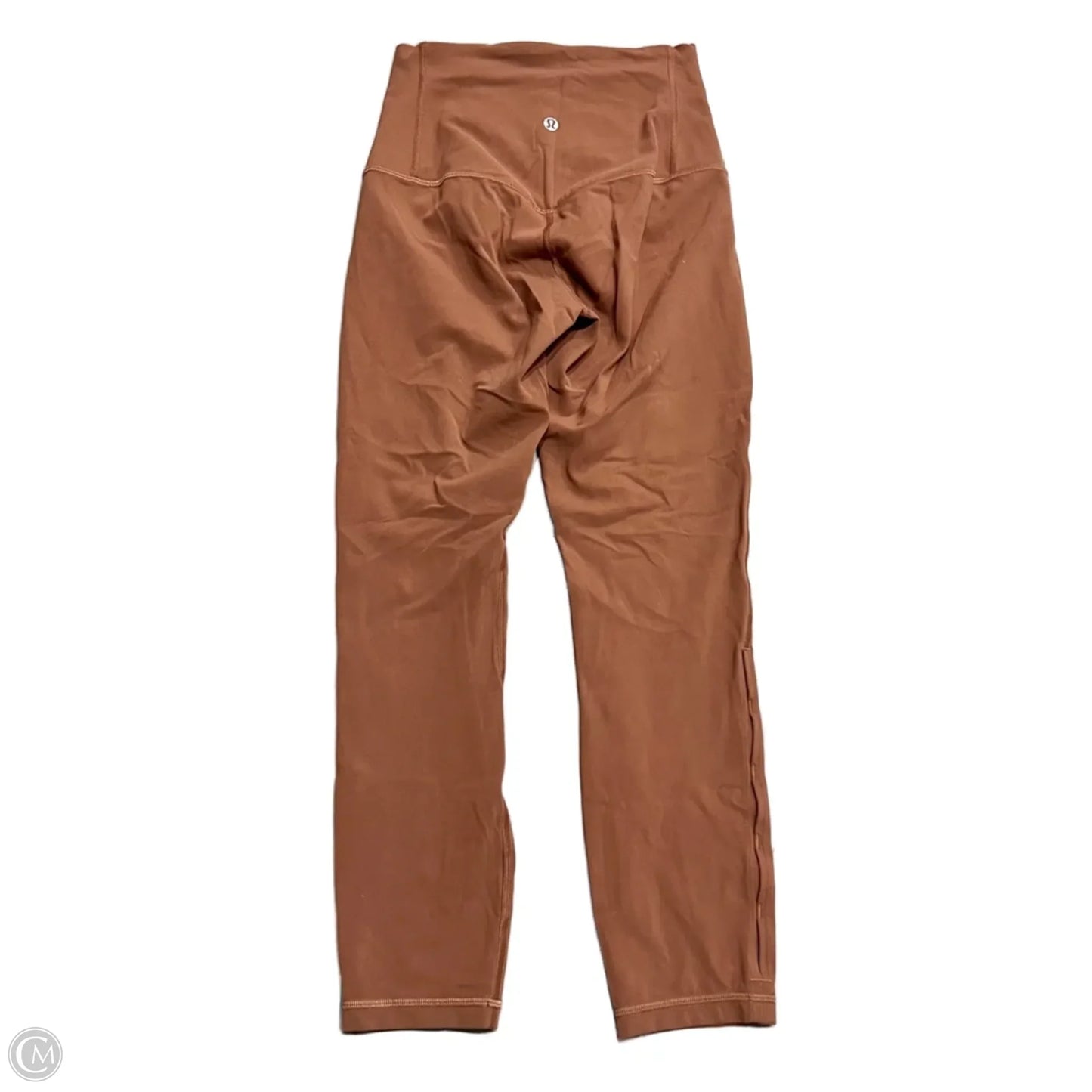 Athletic Leggings By Lululemon In Brown, Size: 4