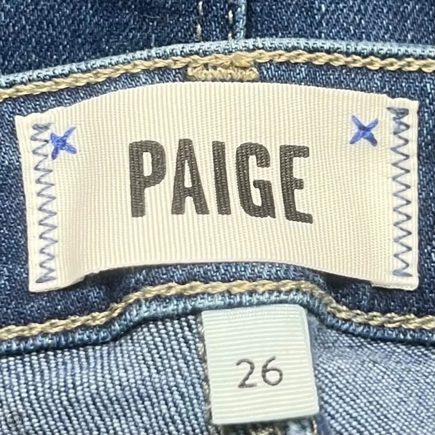 Jeans Skinny By Paige In Blue Denim, Size: 2