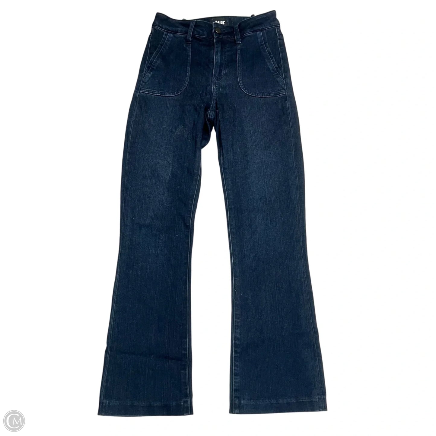 Jeans Flared By Paige In Blue Denim, Size: 2