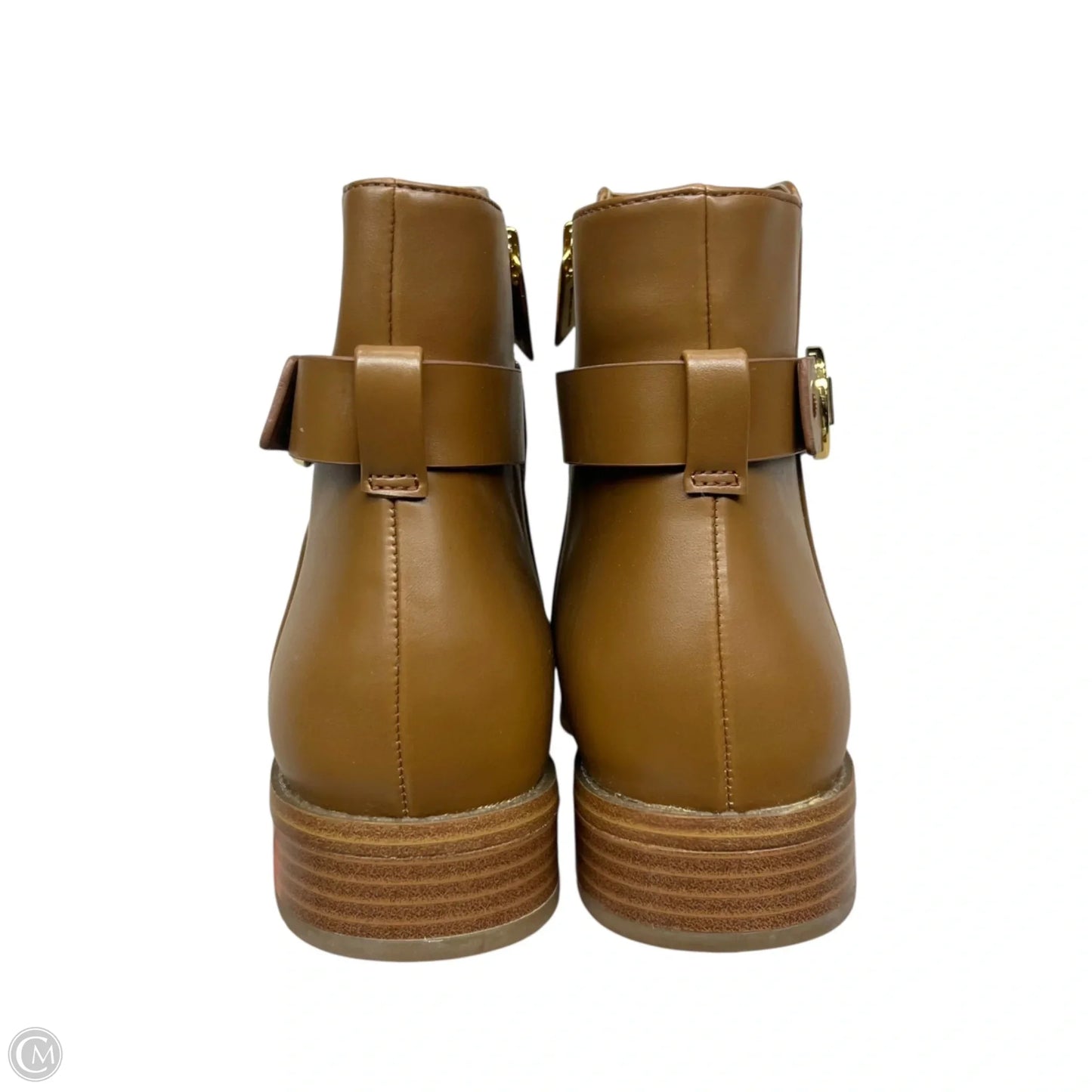 Boots Ankle Heels By Michael By Michael Kors In Brown, Size: 8.5