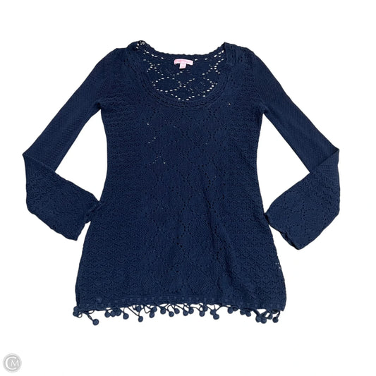 Sweater Designer By Lilly Pulitzer In Navy, Size: Xs