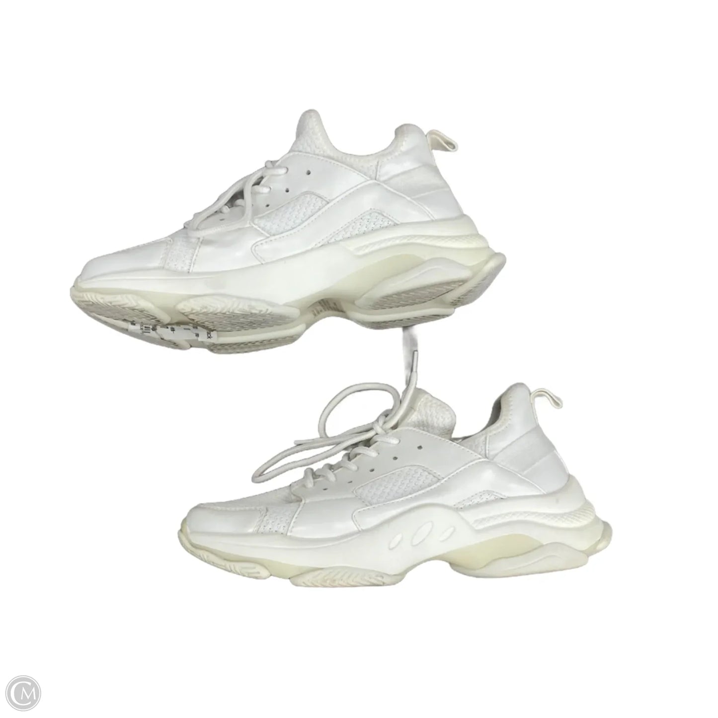 Shoes Sneakers By Steve Madden In White, Size: 10