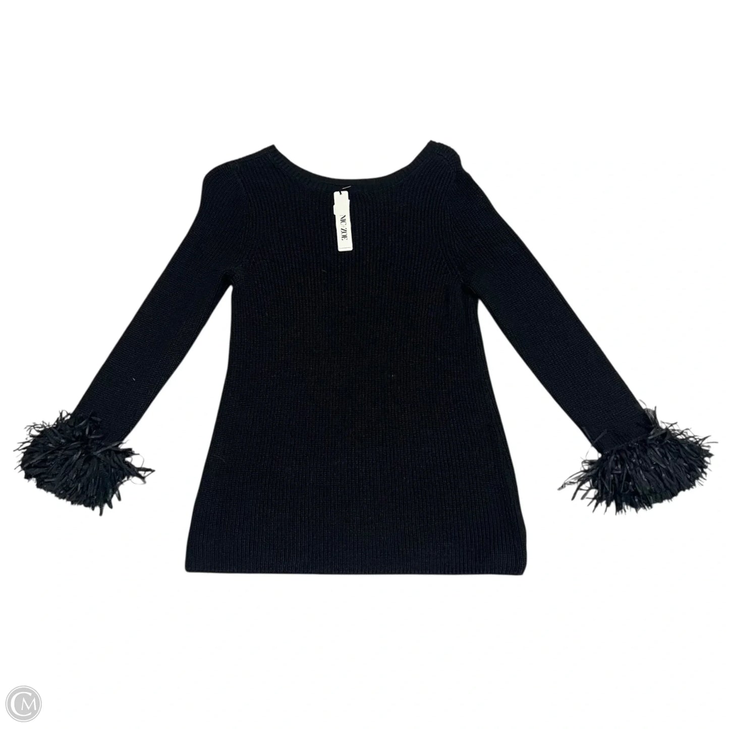 Sweater By Nic + Zoe In Black, Size: Xs