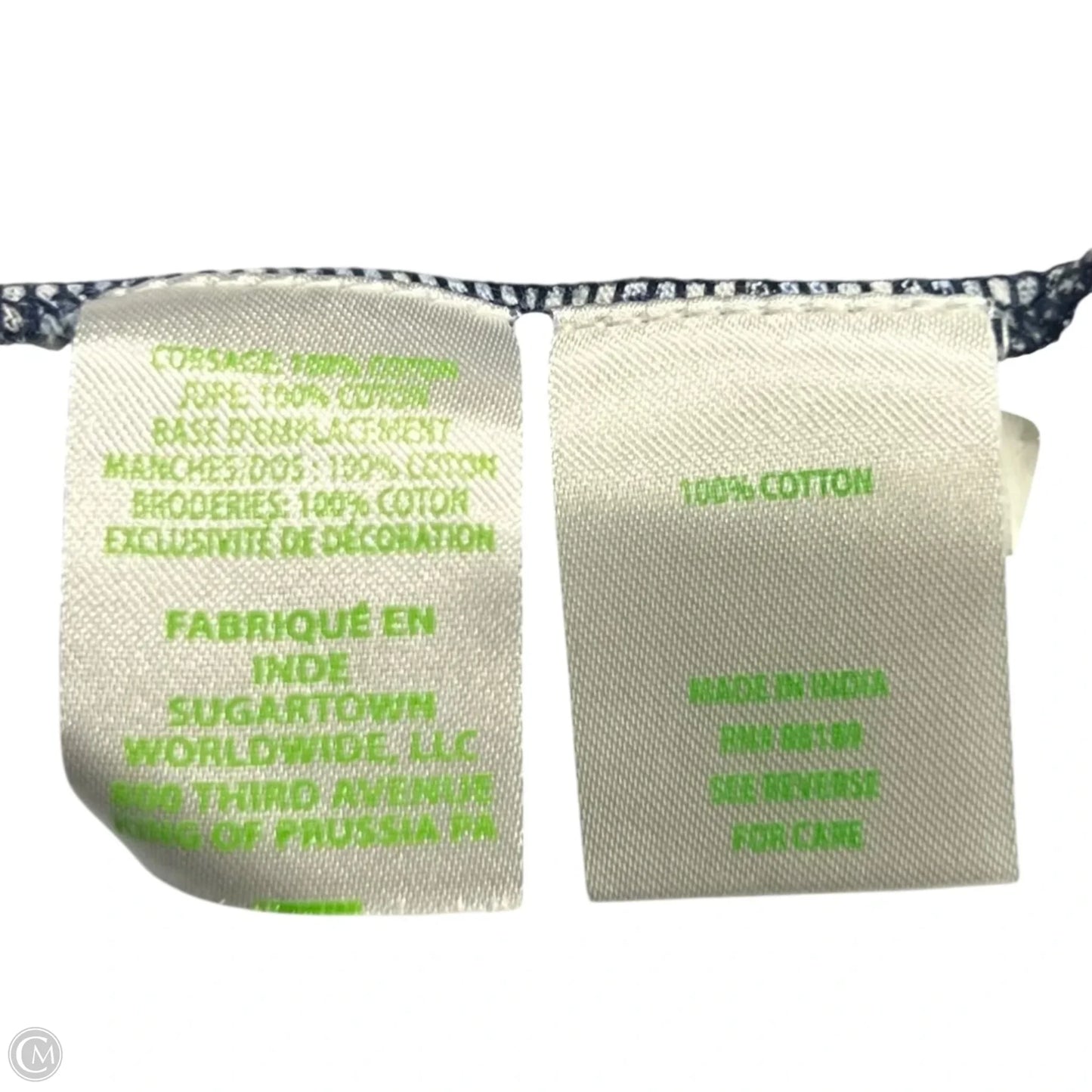 Dress Designer By Lilly Pulitzer In Blue & White, Size: S