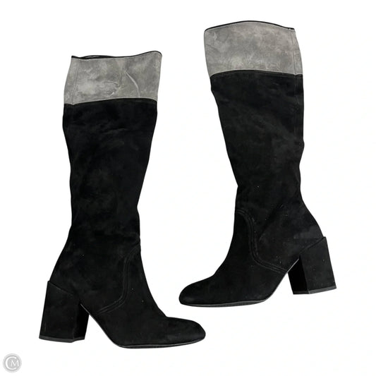 Boots Designer By Stuart Weitzman In Black, Size: 6