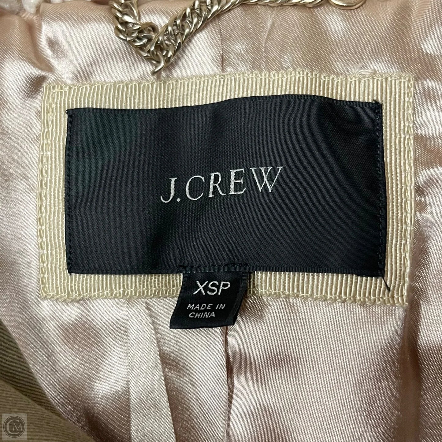 Jacket Faux Fur & Sherpa By J. Crew In Cream, Size: Xsp
