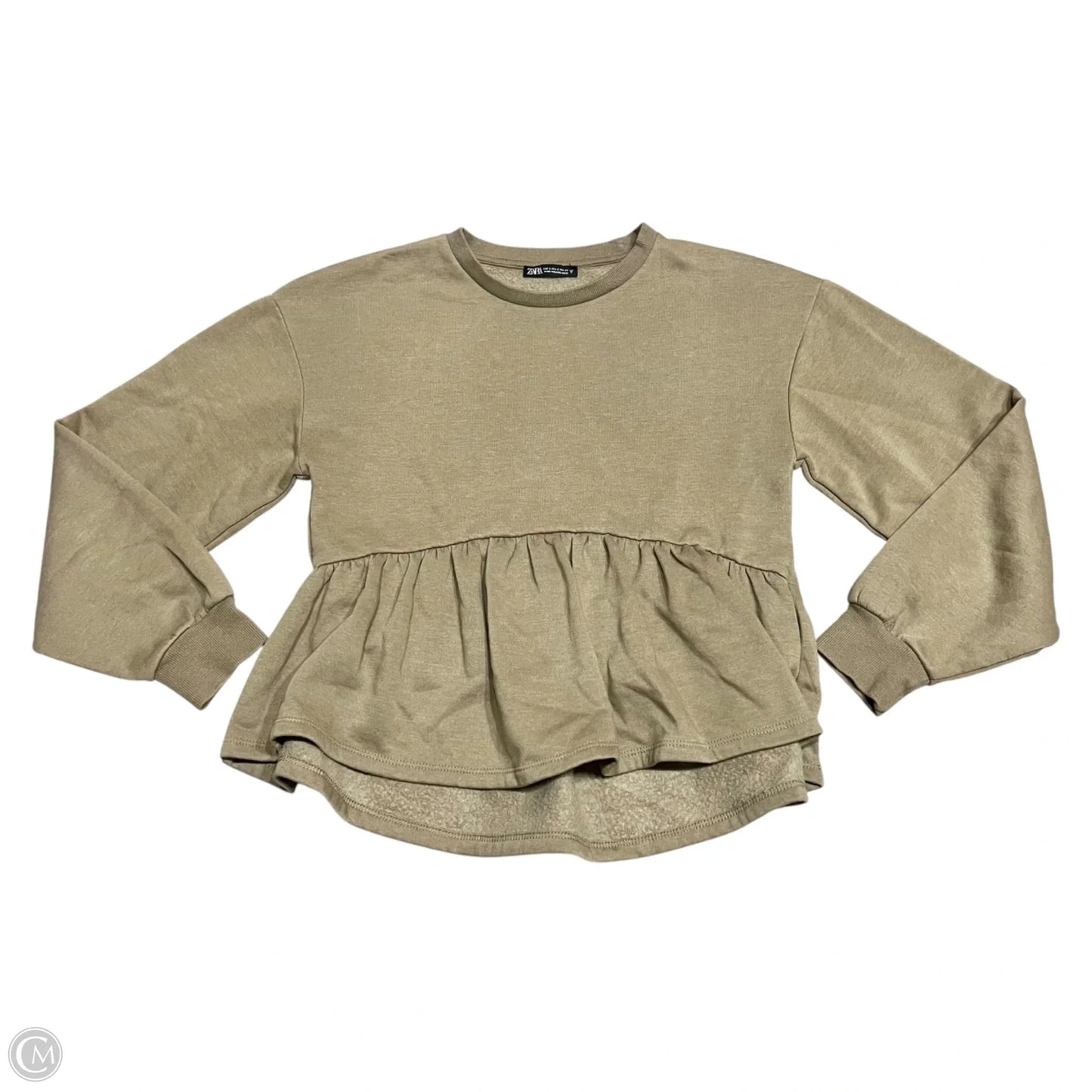 Sweater By Zara In Green, Size: S