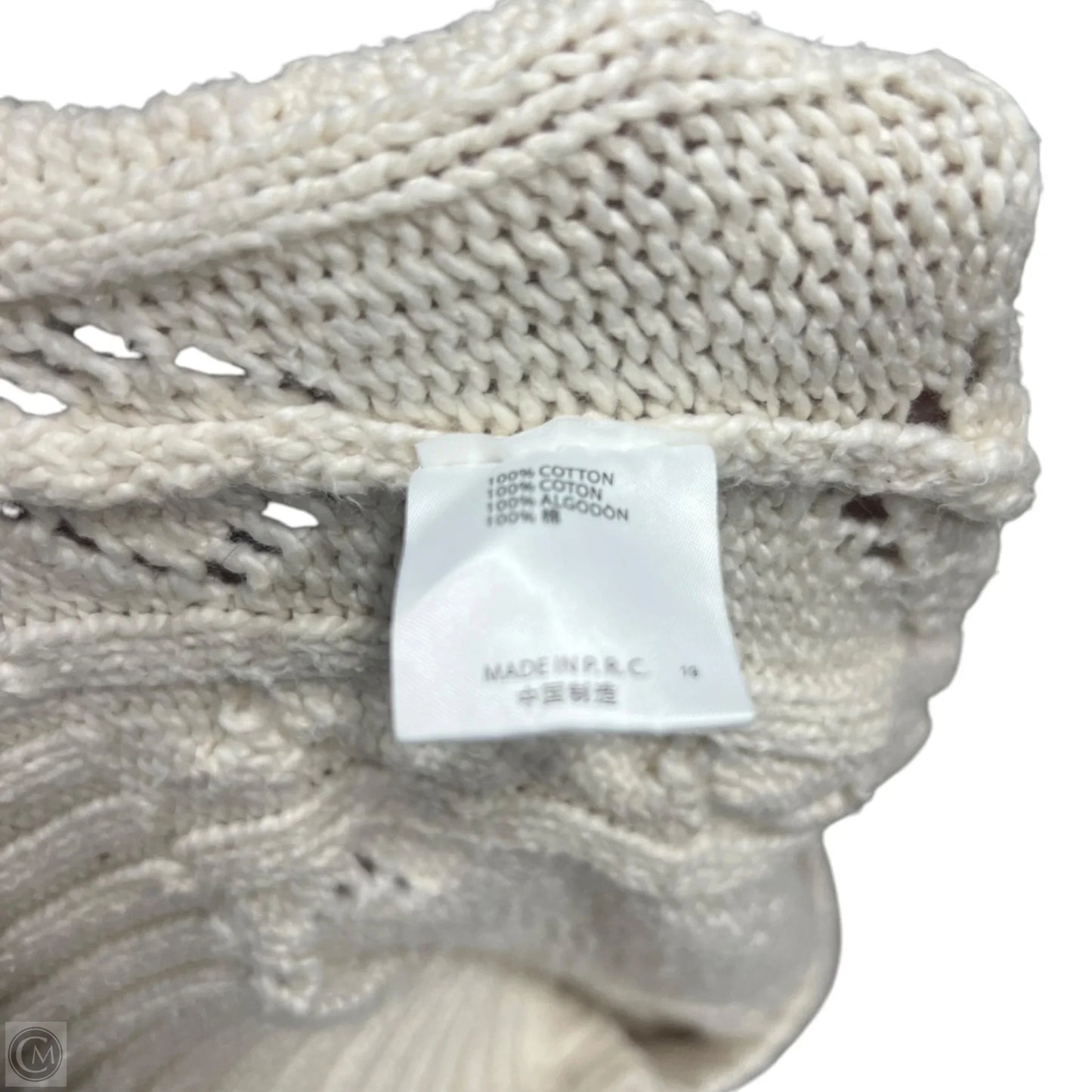 Sweater Cardigan By Brandy Melville In Cream, Size: Osfm