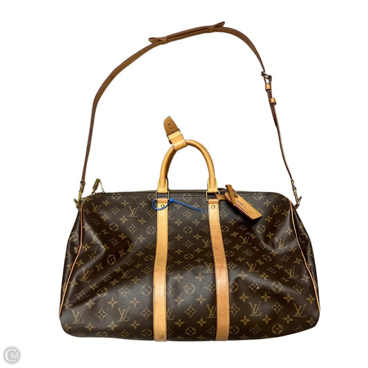 Duffle And Weekender Luxury Designer By Louis Vuitton, Size: Medium