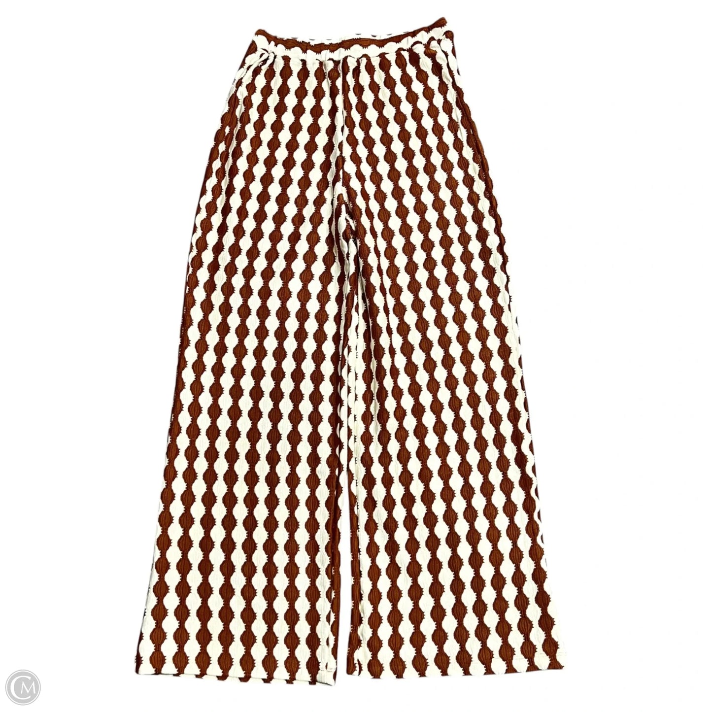 Pants Other By Saint + Sofia In Brown & Cream, Size: 8