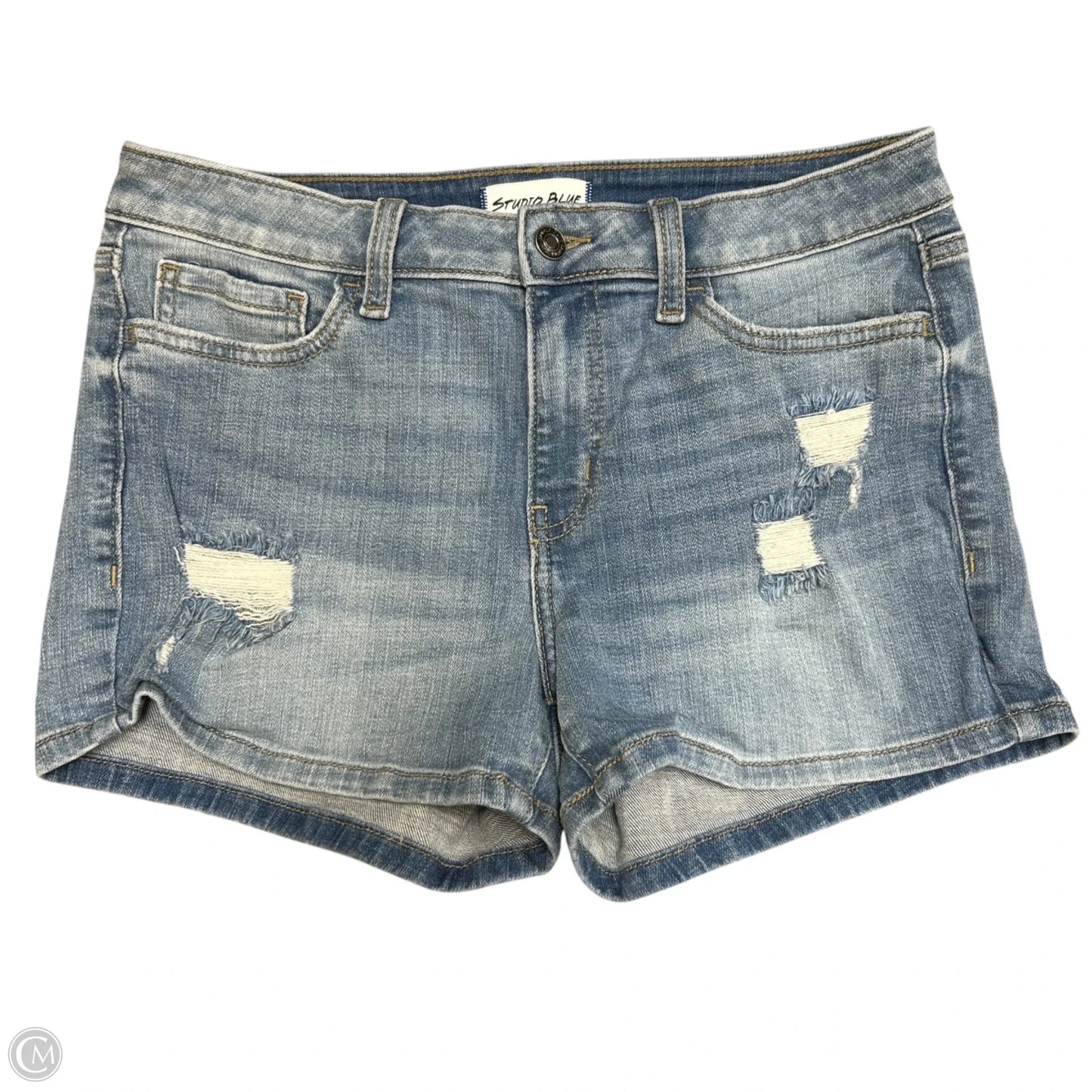Shorts By Studio Blue In Blue Denim, Size: 6