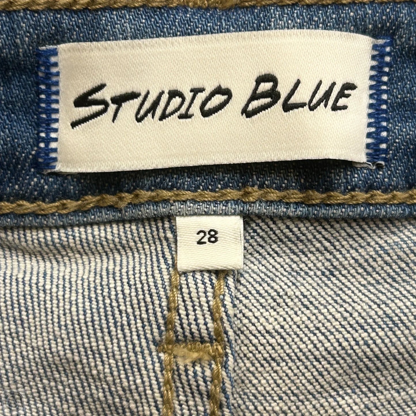 Shorts By Studio Blue In Blue Denim, Size: 6