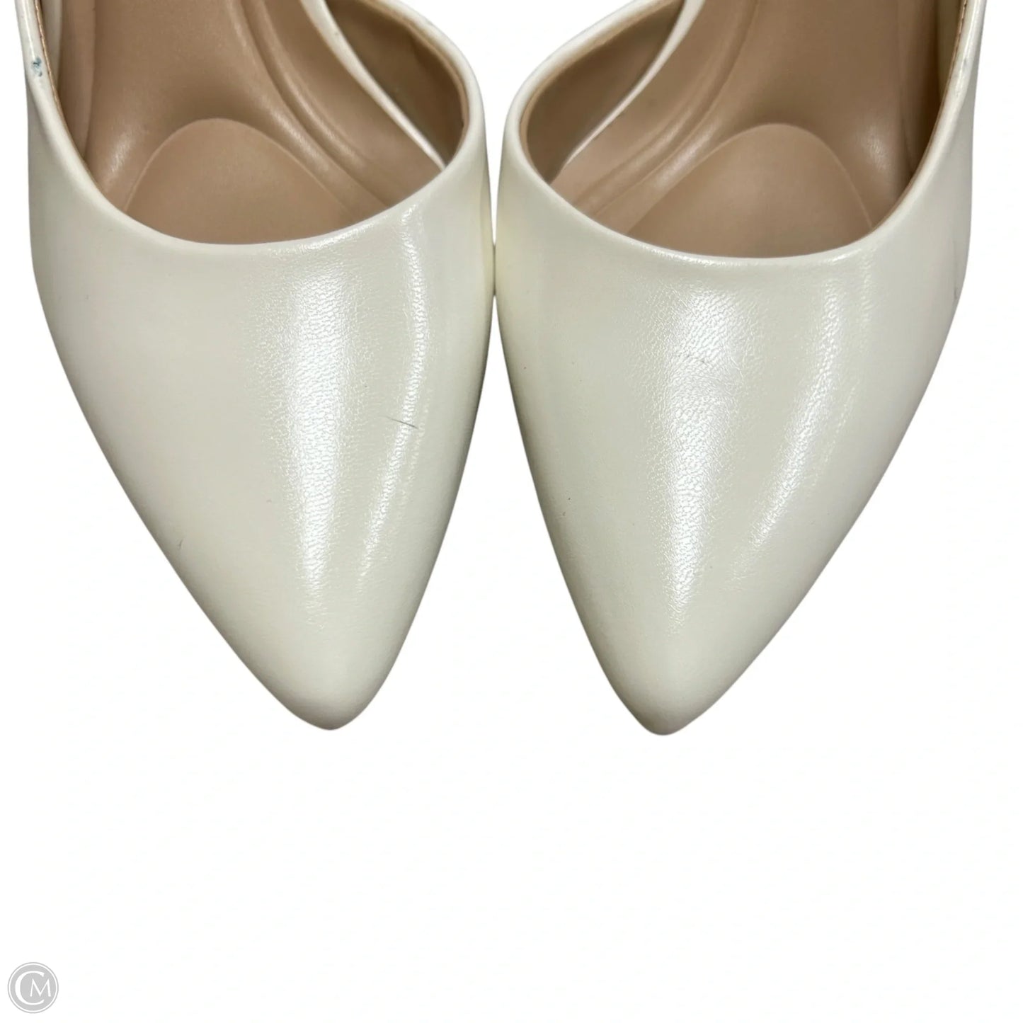 Shoes Heels Stiletto By Kelly And Katie In White, Size: 9