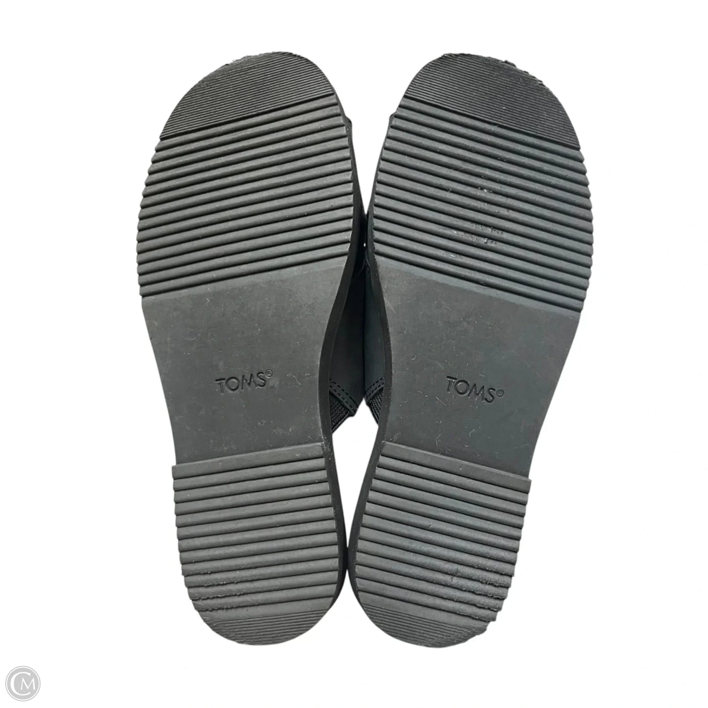 Sandals Flats By Toms In Black, Size: 5
