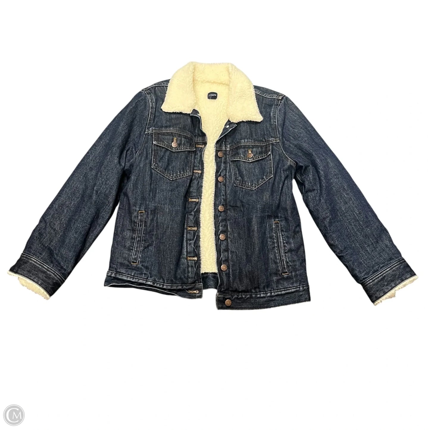 Jacket Denim By J. Crew In Blue Denim, Size: S