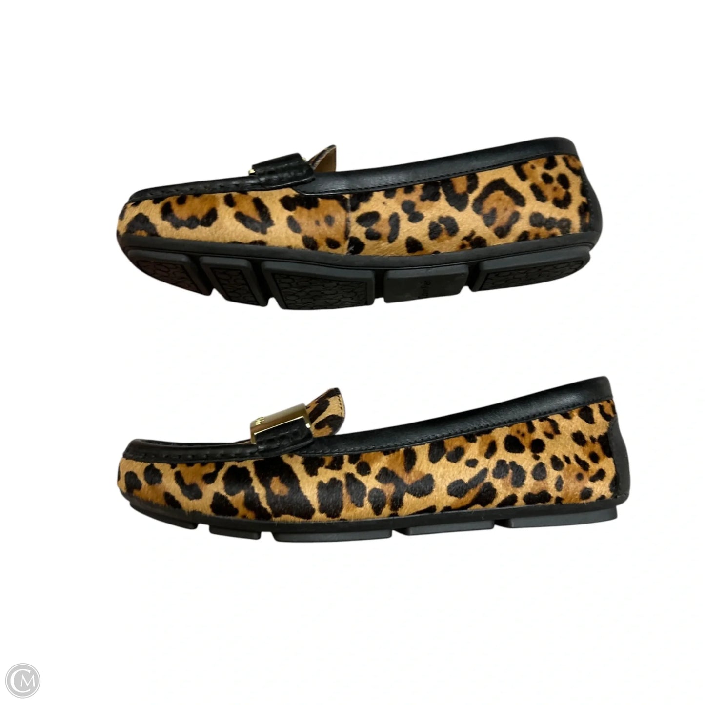 Shoes Flats By Calvin Klein In Animal Print, Size: 6