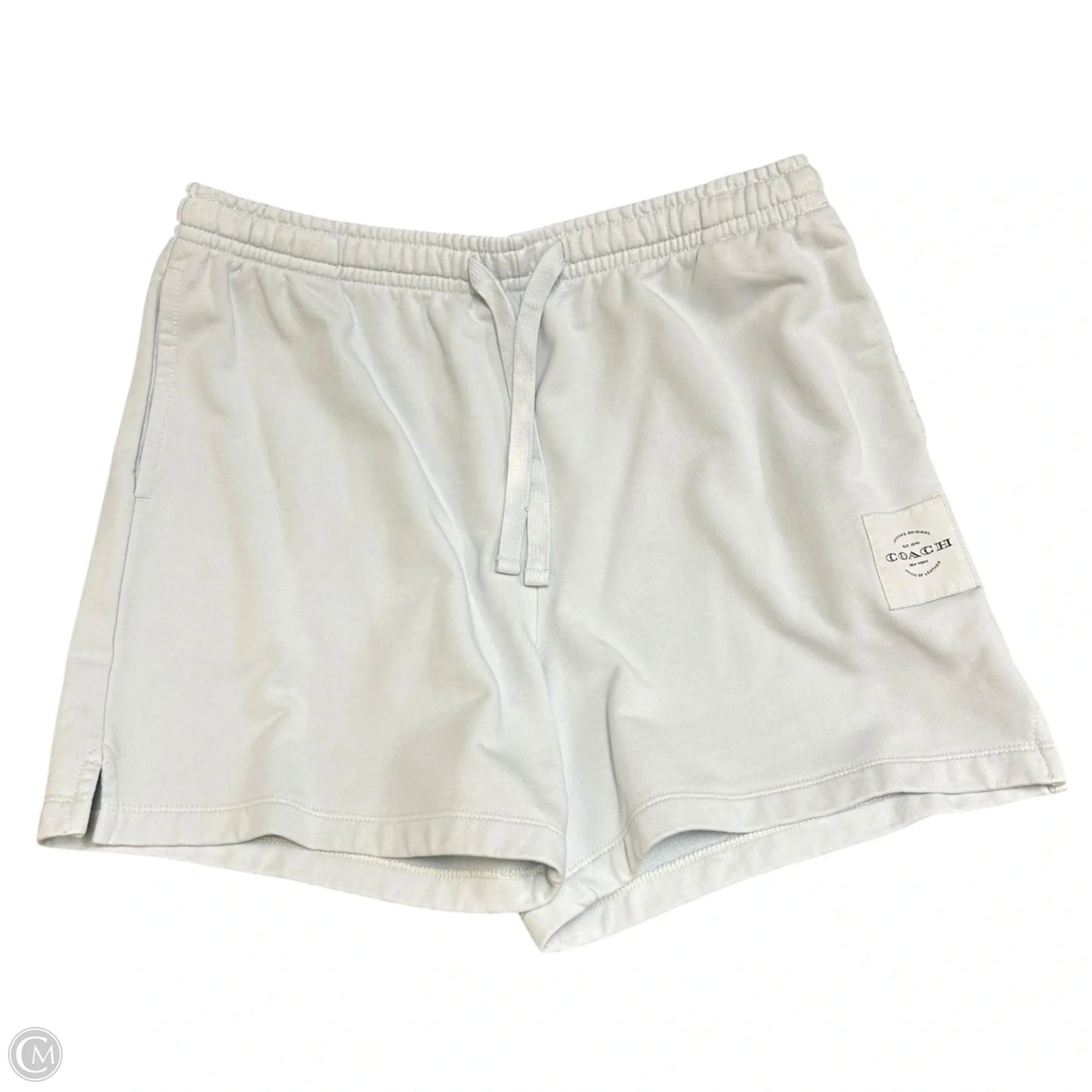 Shorts Designer By Coach In Blue, Size: L