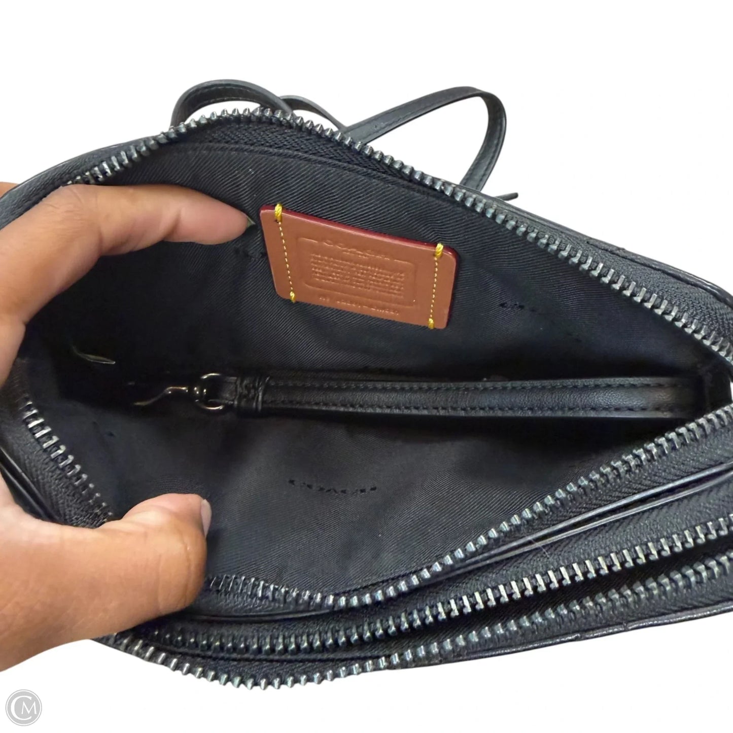 Crossbody Designer By Coach, Size: Small