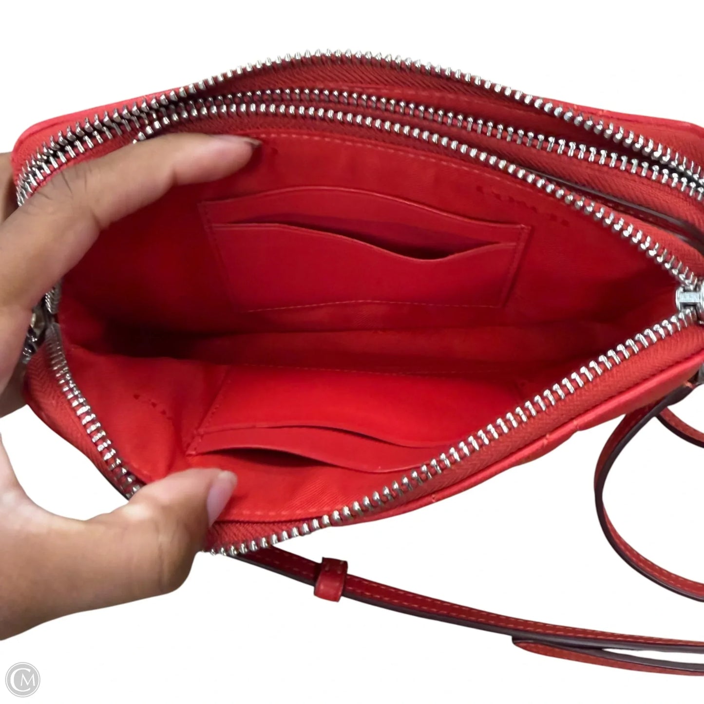 Crossbody Designer By Coach, Size: Small