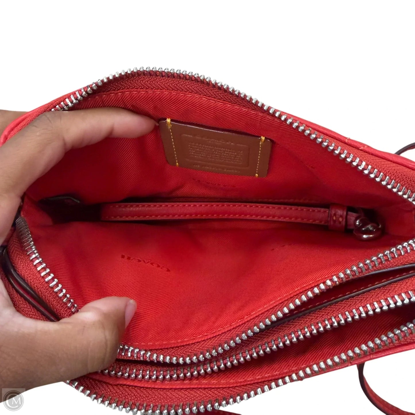 Crossbody Designer By Coach, Size: Small