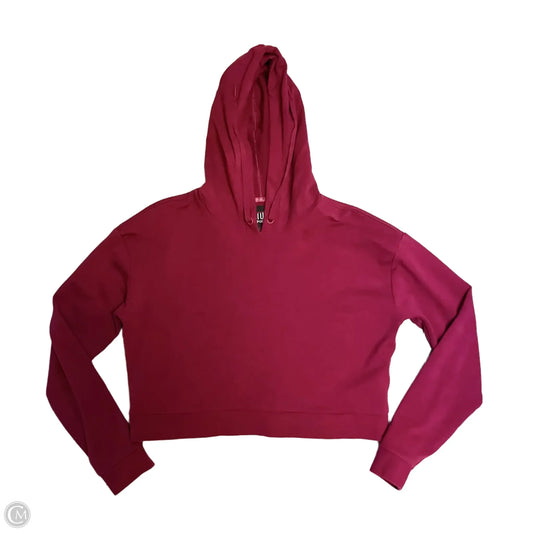 Athletic Sweatshirt Hoodie By Victorias Secret In Purple, Size: L