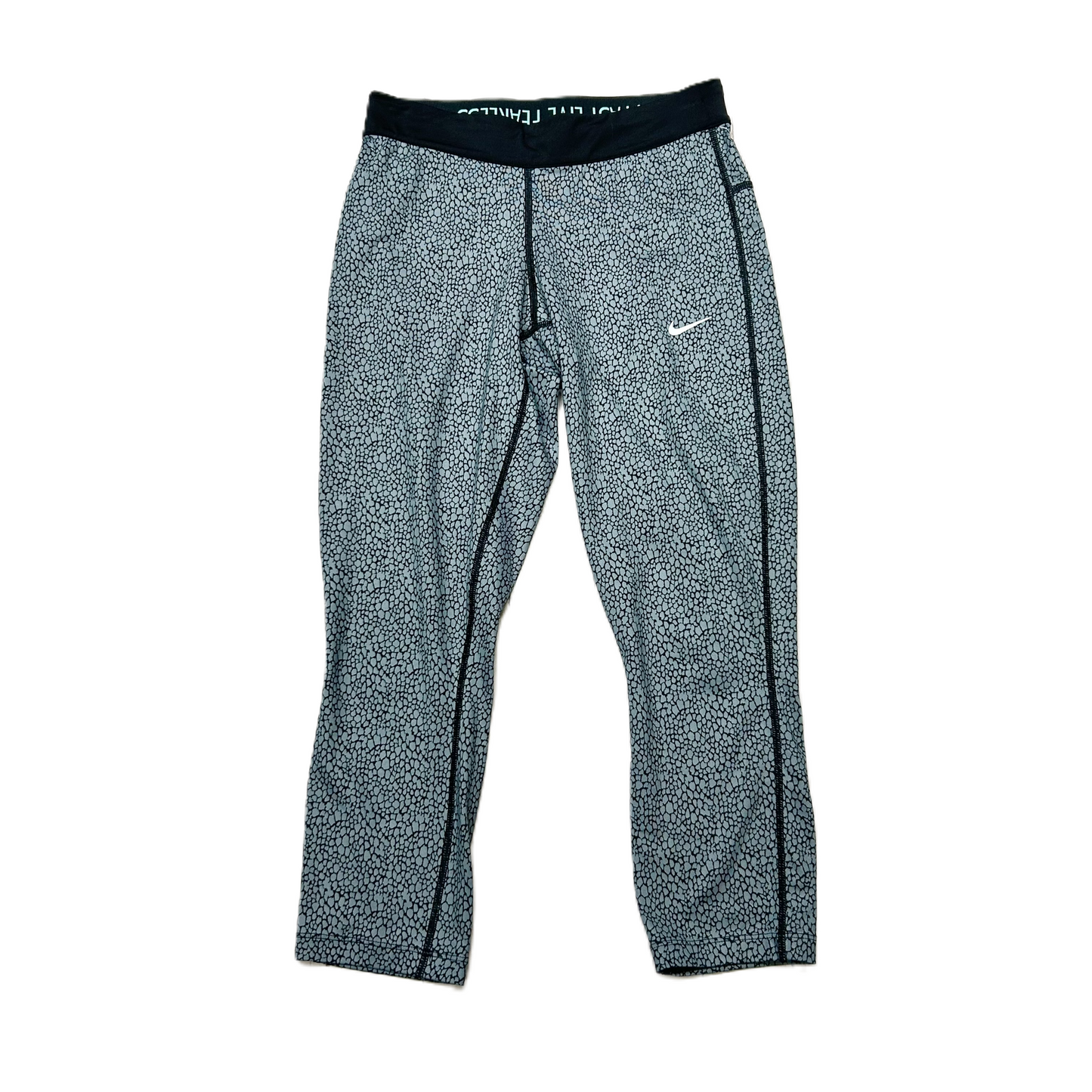 Blue Athletic Leggings Capris By Nike Apparel, Size: S