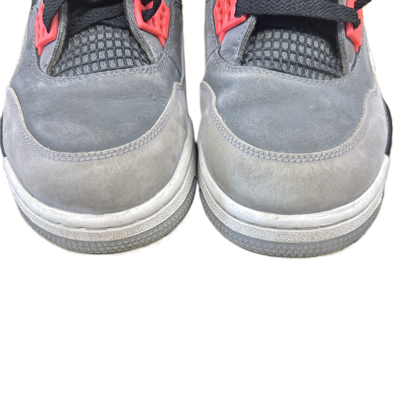 Grey & Red Shoes Sneakers By Jordan, Size: 12