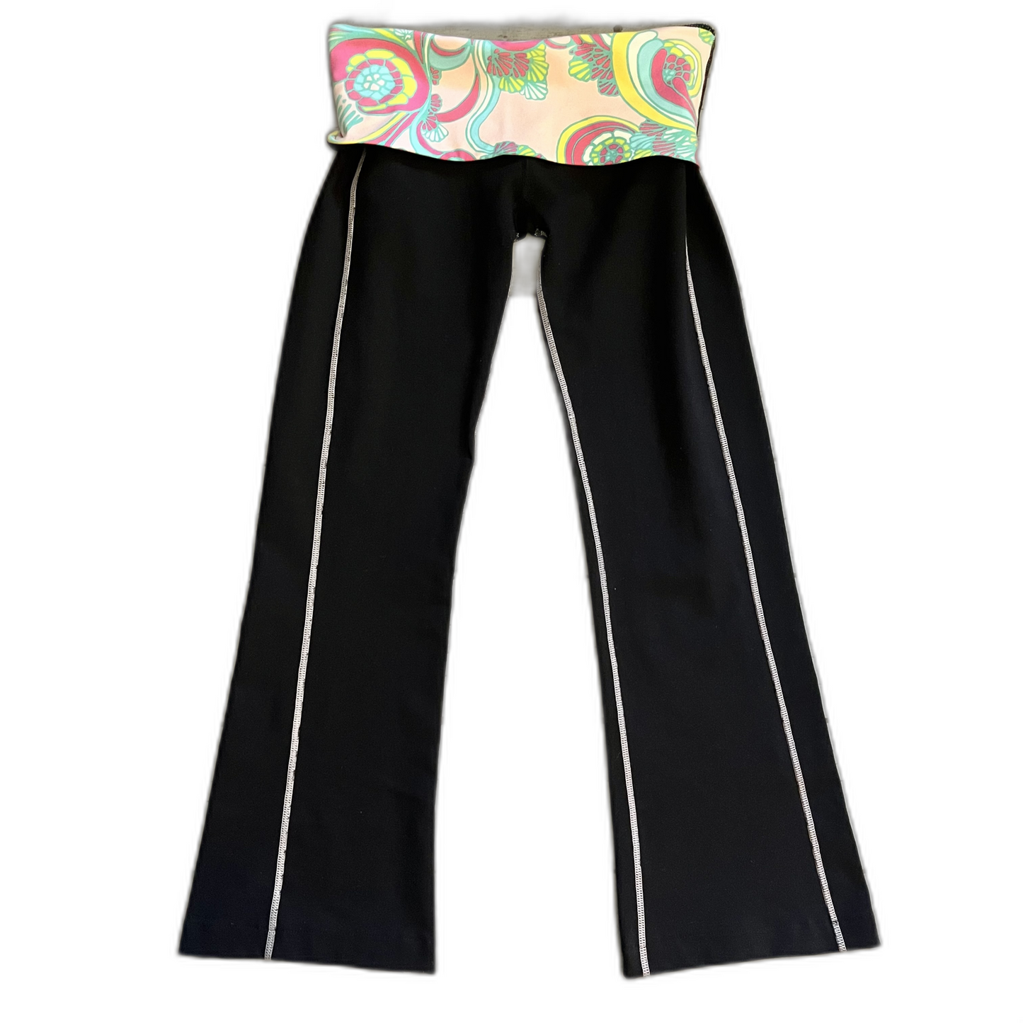 Pants Designer By Lilly Pulitzer In Black & Pink, Size: S