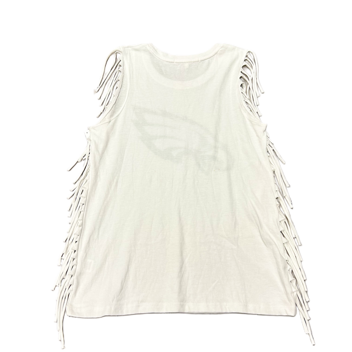 Top Sleeveless By Junk Food In White, Size: S