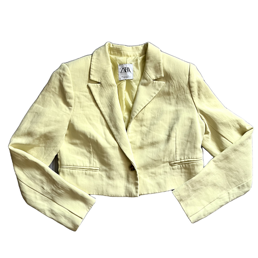 Blazer By Zara In Green, Size: M