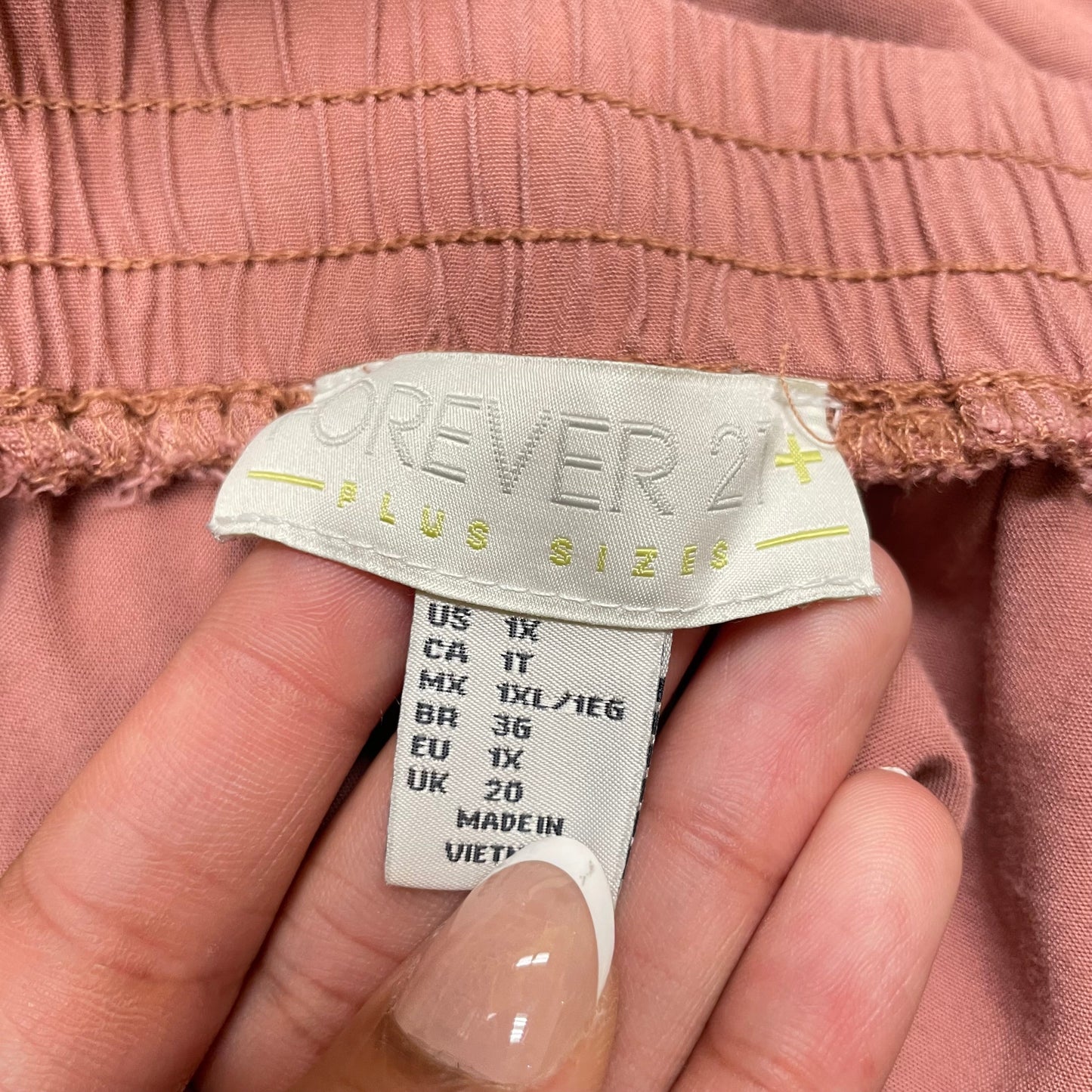 Pink Shorts By Forever 21, Size: XL