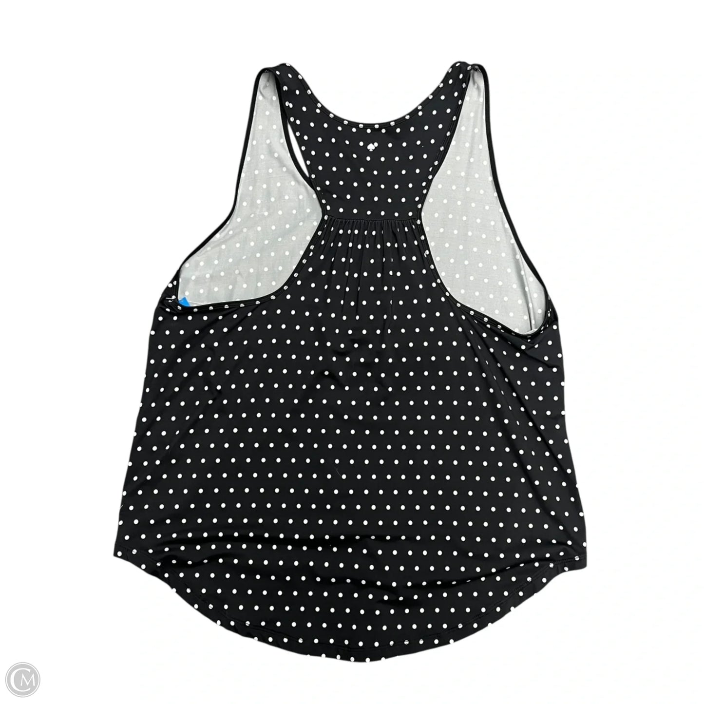 Top Short Sleeve Designer By Kate Spade In Black & White, Size: L