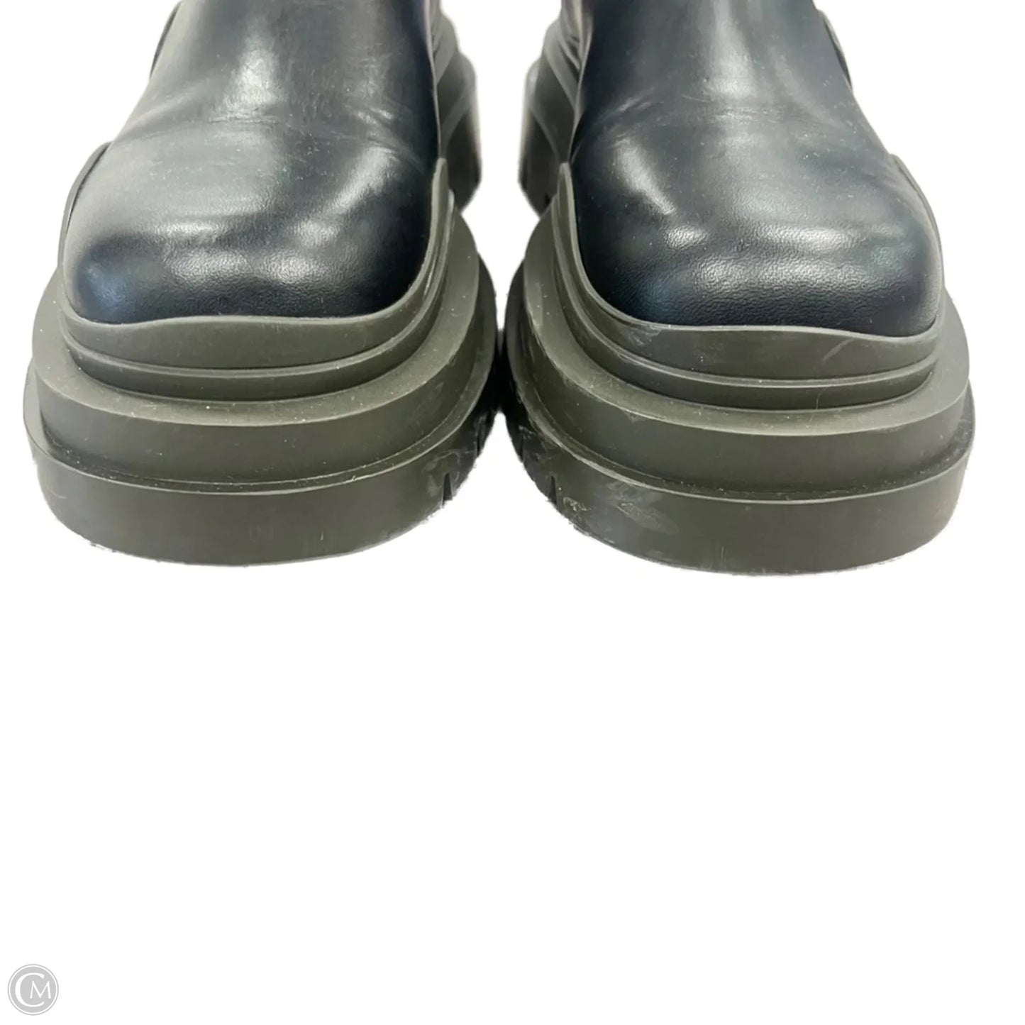 Boots Luxury Designer By Bottega Veneta In Black, Size: 7.5