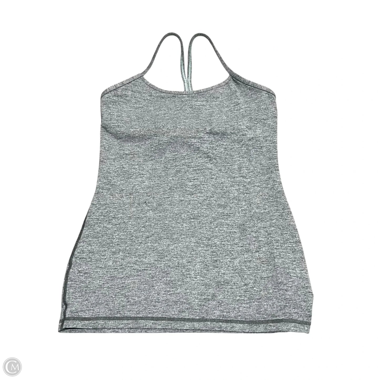 Athletic Tank Top By Lululemon In Grey, Size: 8